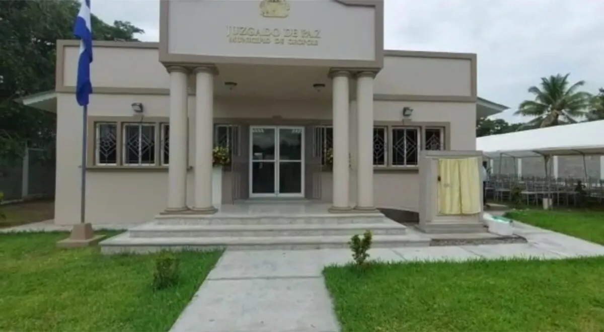 Inauguran moderno edificio judicial en Oropolí, El Paraíso 01