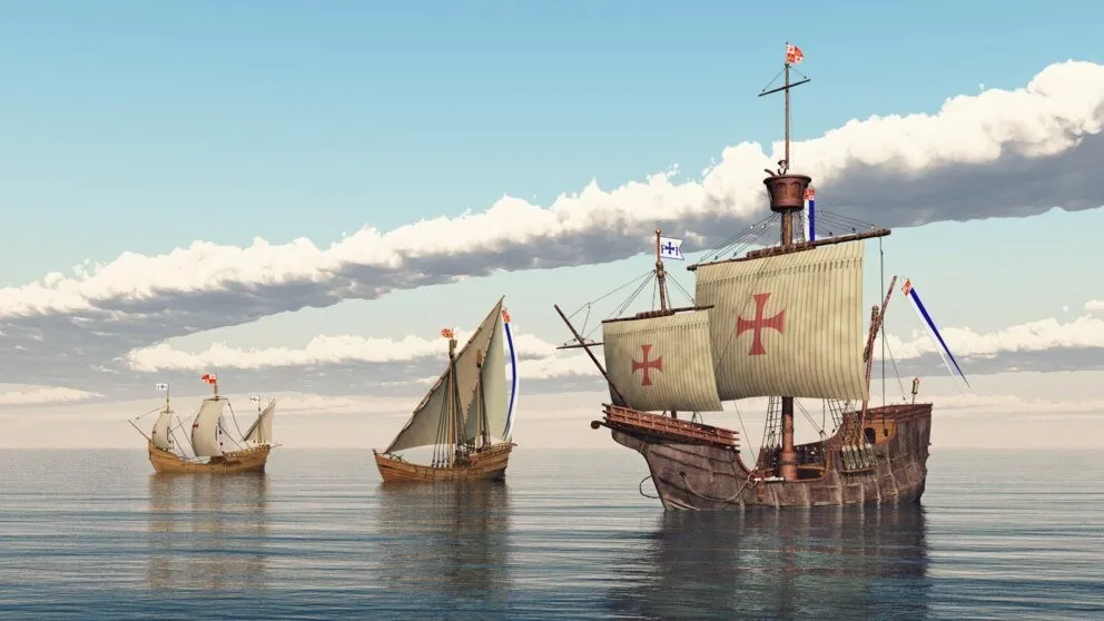 Día de la Raza, 12 de Octubre, día en que se conmemora la llegada a América del navegante de España, Cristóbal Colón en 1492 01