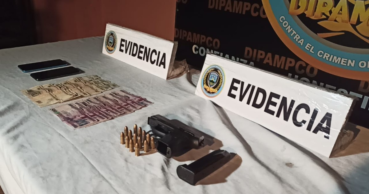 24 horas de operaciones de la DIPAMPCO dejan la captura de diez miembros de organizaciones crimínales implicados en extorsión, homicidios y venta de drogas